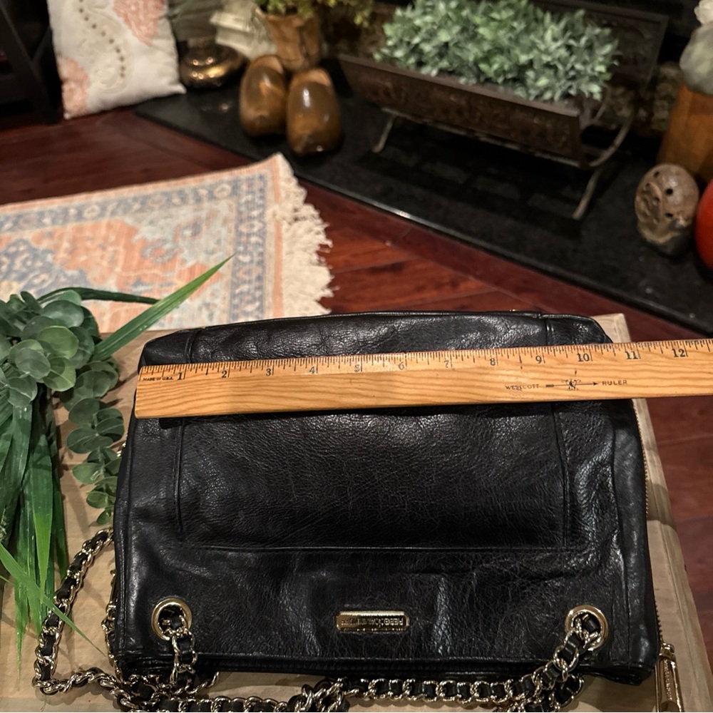 Rebecca Minkoff Black Leather Shoulder Bag - Picture 7 of 10